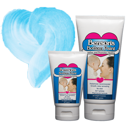 Benson's Bottom Paint Diaper Rash Cream Baby, Athletes and More