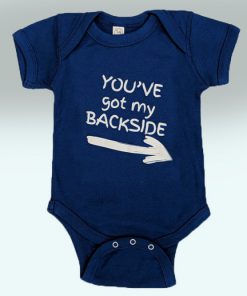 Benson's Baby Boy Royal Blue Onsie Front